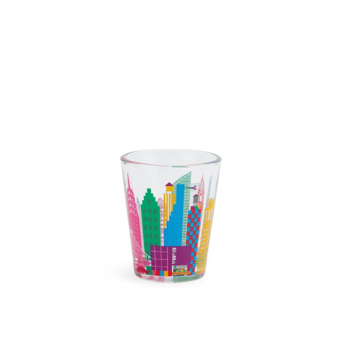 MoMA Pattern Skyline Shot Glass