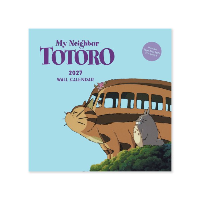 2027 Studio Ghibli My Neighbor Totoro Wall Calendar