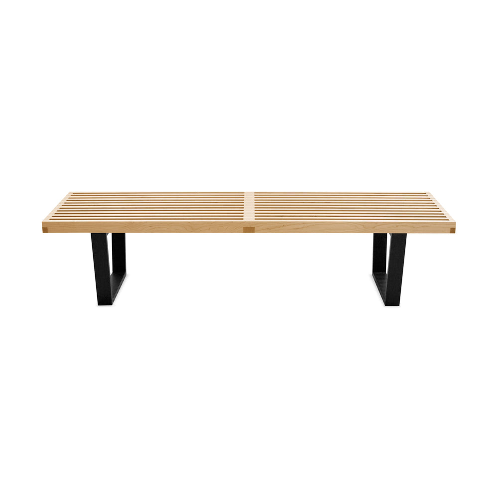Nelson Platform Bench – Wood Base from Herman Miller – 48″