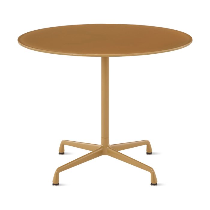 Herman Miller x HAY Eames Universal Base Round Table – Toffee
