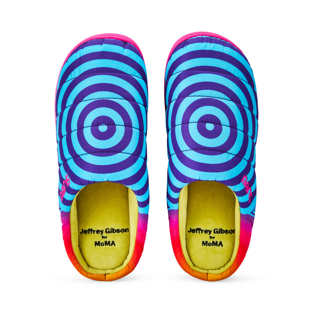 Jeffrey Gibson for MoMA Subu Slippers – Aura Spiral