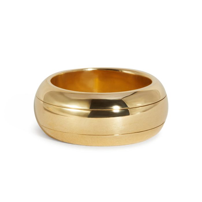 Pivot Ring II – 14k Yellow Gold