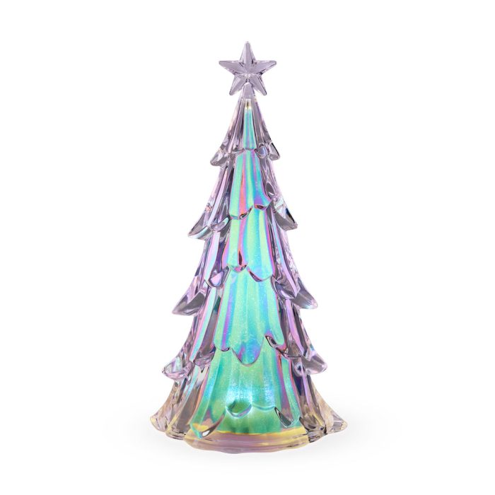 Shimmering LED Holiday Tree – Cascade