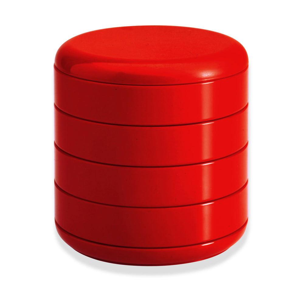 Rexite Multiplor Rotating Desk Organizer – Red