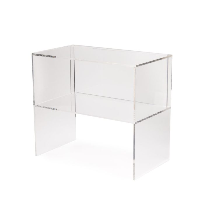 Two-Way Side Table – Clear