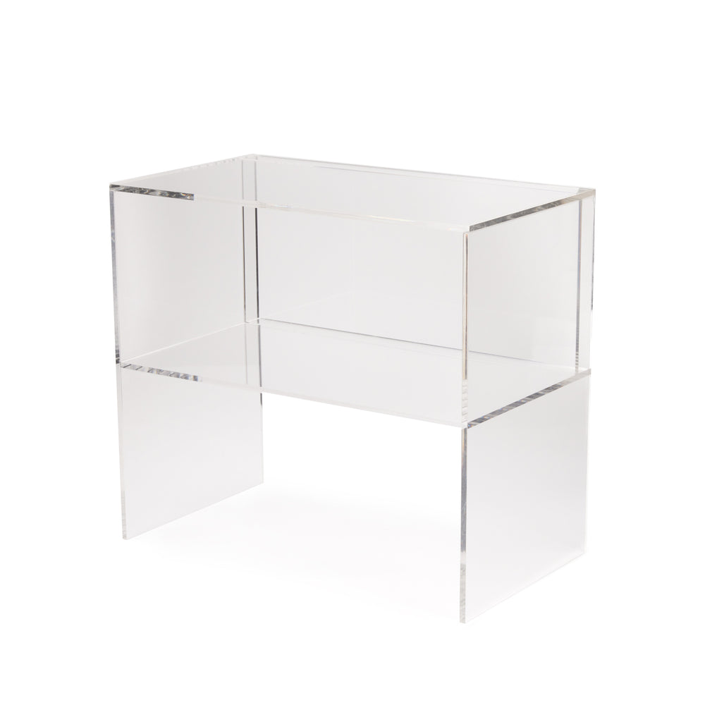 Two-Way Side Table – Clear