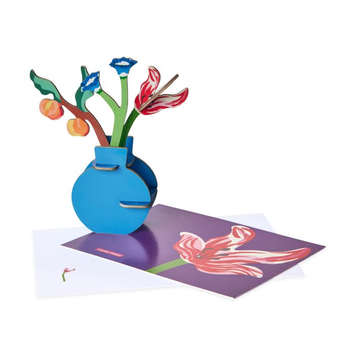 Dutch Masters Bouquet Pop-Out Greeting Card