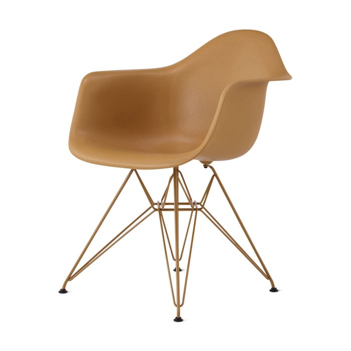 Herman Miller x HAY Eames Molded Recycled Plastic Armchair – Toffee