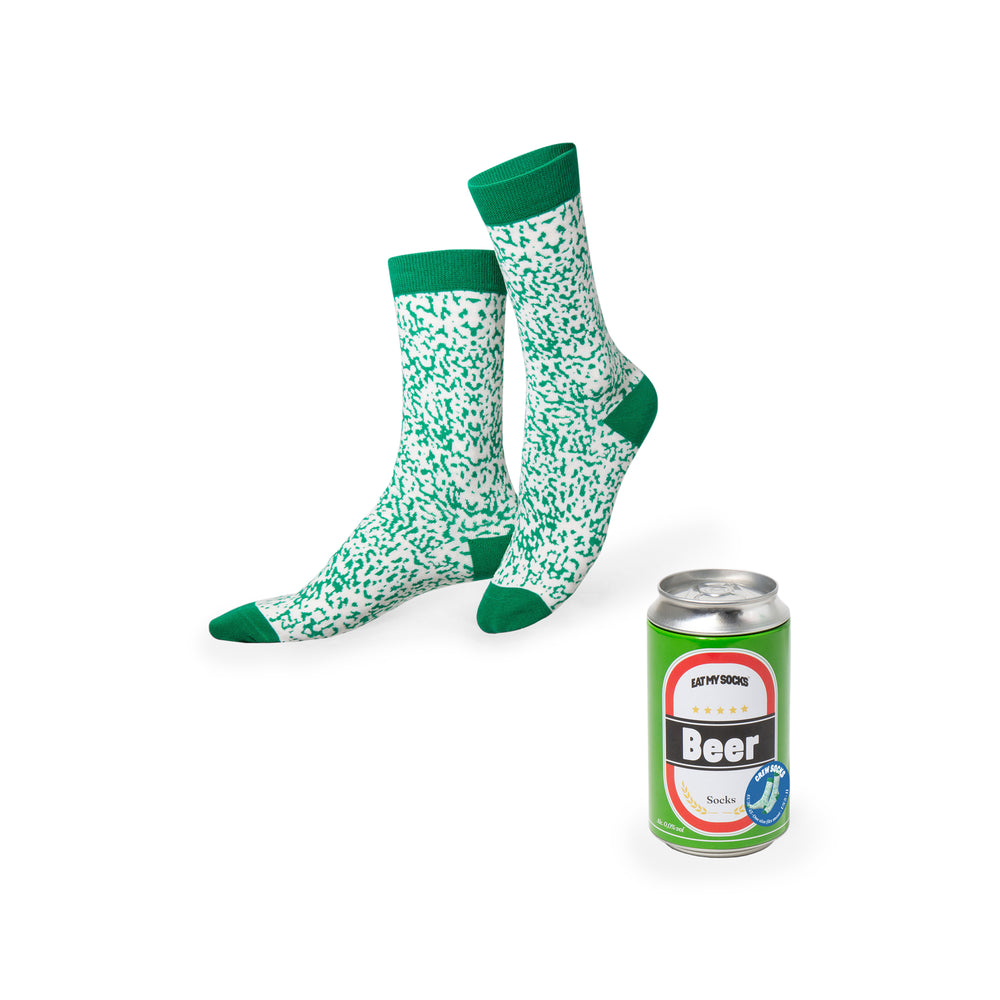 Food-Themed Crew Socks – Beer
