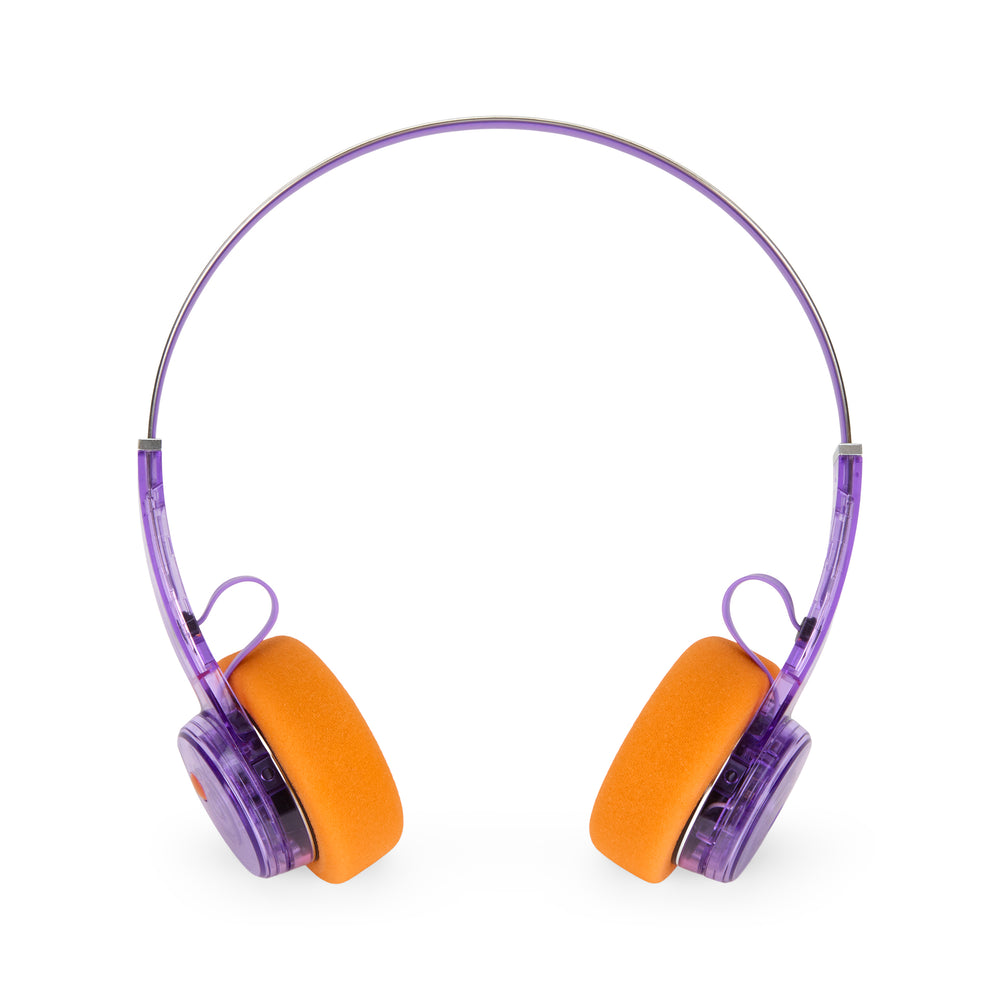 Mondo Freestyle Transparent Headphones – Transparent Purple