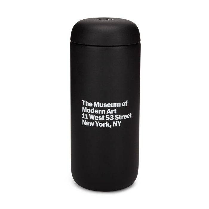 MoMA Address Insulated Travel Mug – Black