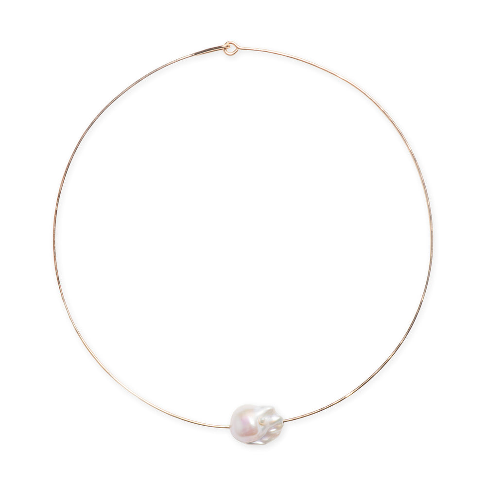 Mary MacGill Baroque Pearl Wire Choker