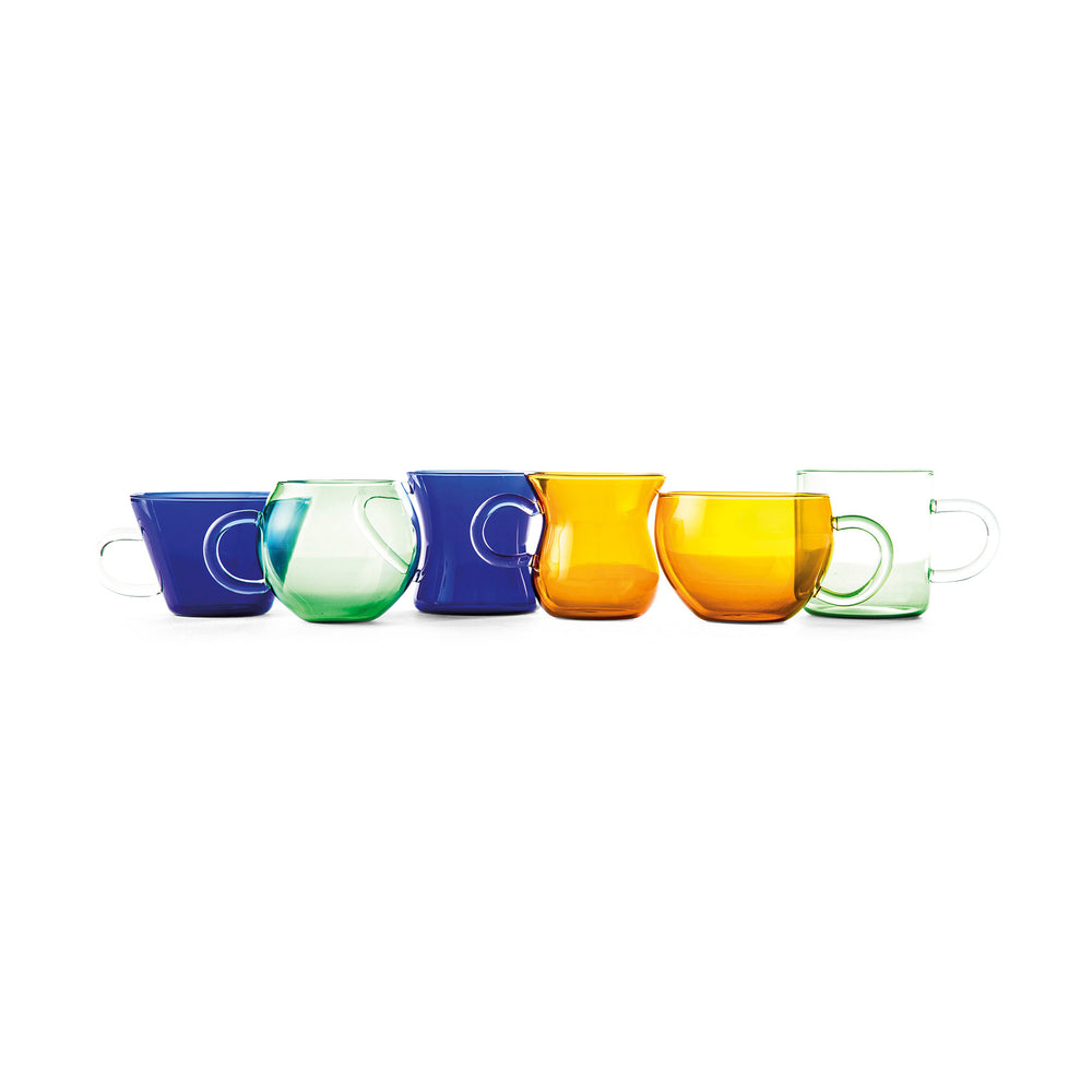 Borosilicate Glass Cups – Set of 6 – Small