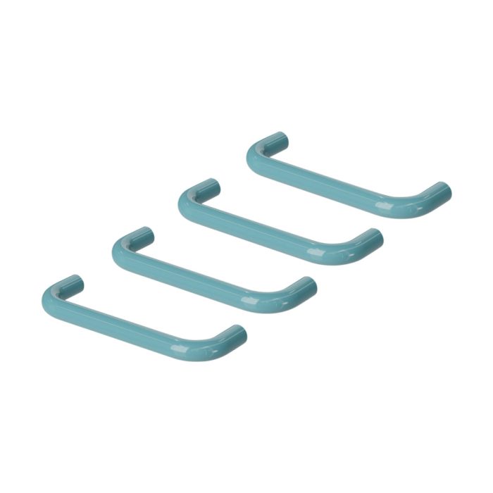 Hewi Cabinet Handles – Set of 4 – Aqua
