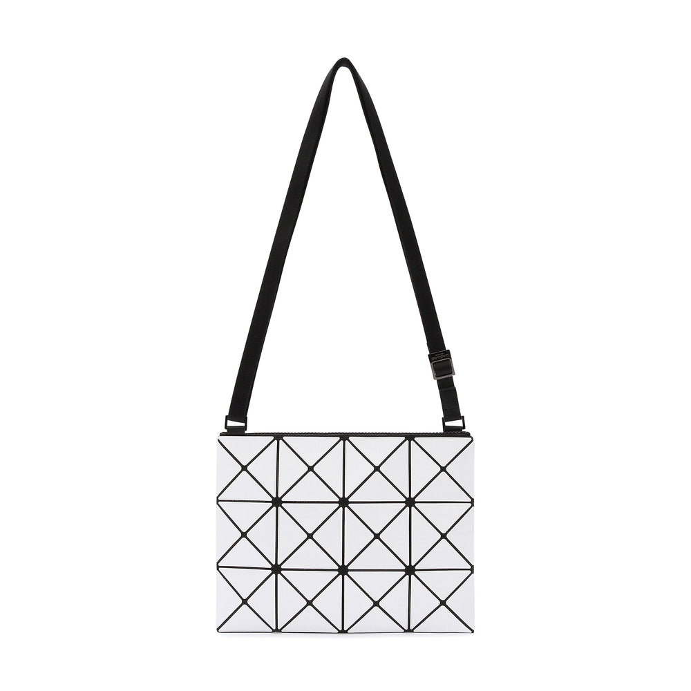 BAO BAO ISSEY MIYAKE Lucent Basic Crossbody Bag – White