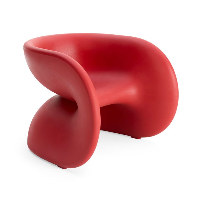 Fortune Chair from Heller – Tomato