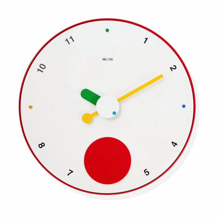 Contrattempo Wall Clock – White