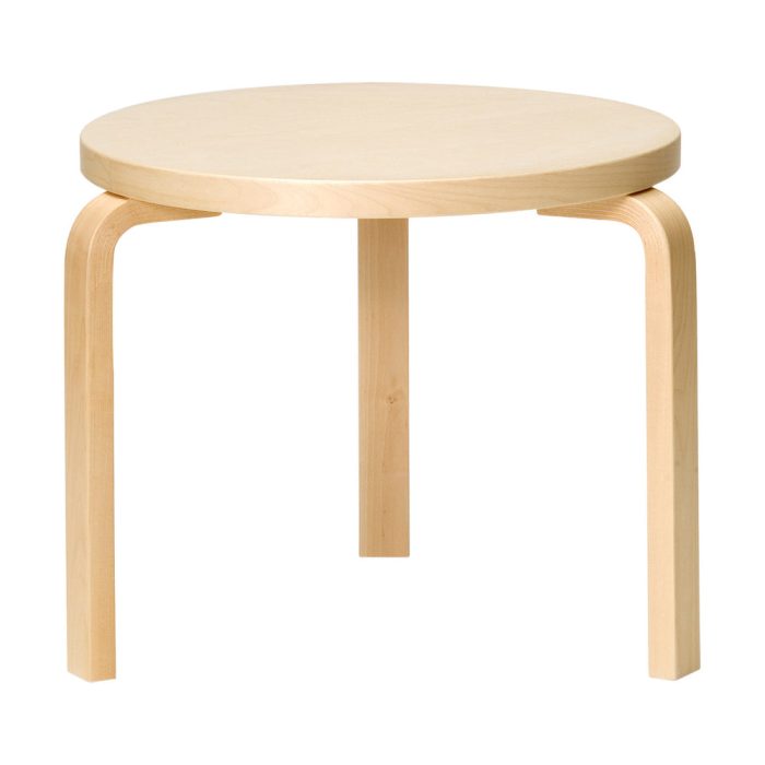 Artek Aalto Side Table 90D – Birch
