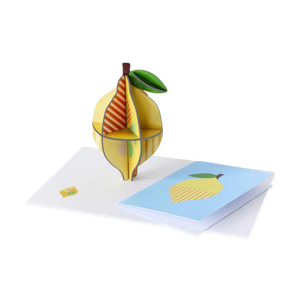 Lemon Pop-Out Greeting Card