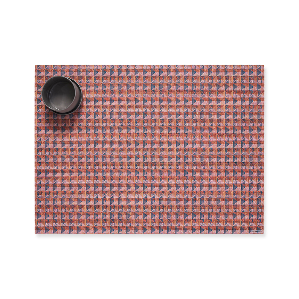 Chilewich Crane Placemat – Raspberry