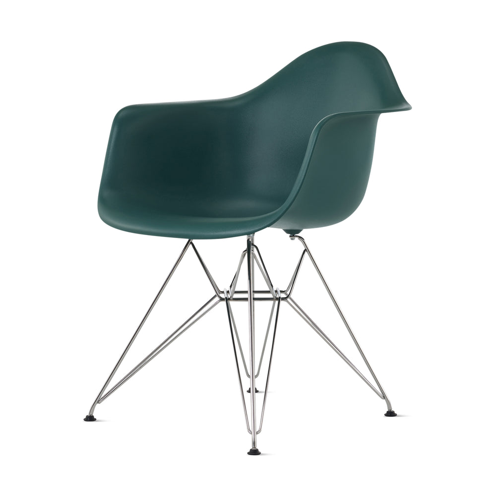 Eames Molded Recycled Plastic Armchair from Herman Miller – Evergreen