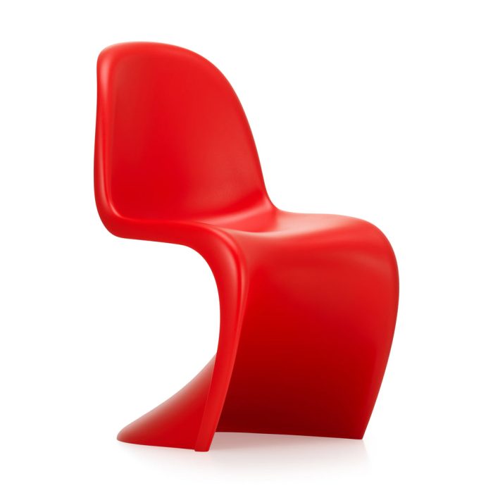 Verner Panton Stacking Chair from Vitra – Classic Red