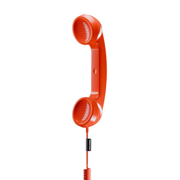 Native Union Retro Pop Phone for Smartphone – Alarm Red