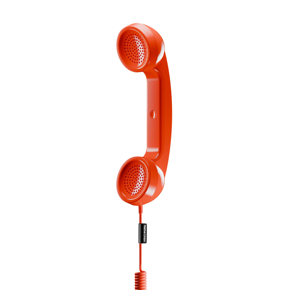 Native Union Retro Pop Phone for Smartphone – Alarm Red