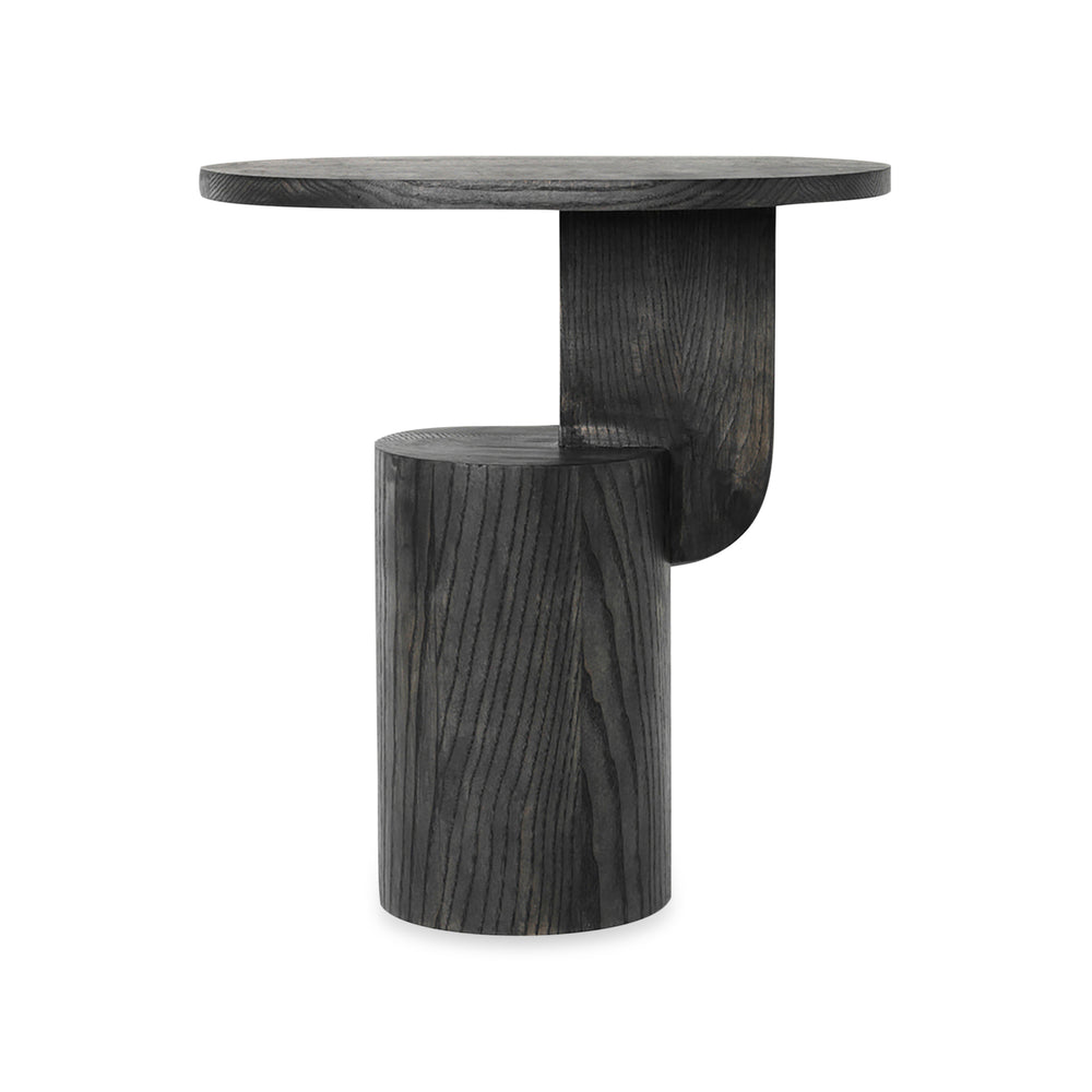 Insert Side Table – Black Stained Ash