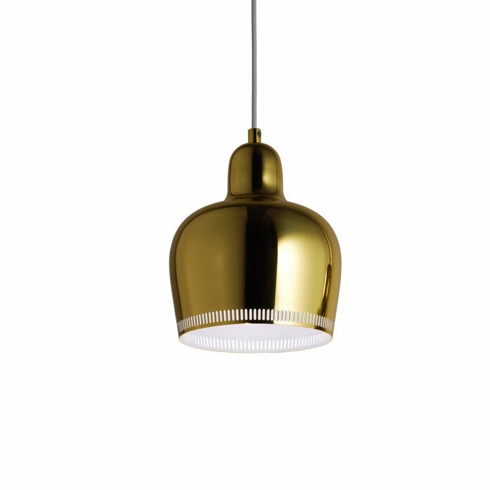 Artek Aalto Golden Bell A330S Pendant Light – Brass