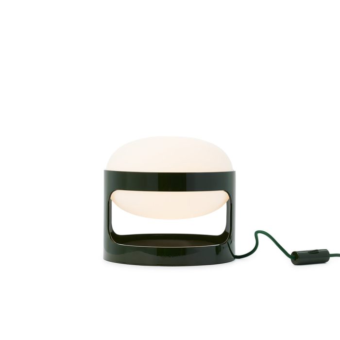 Joe Colombo KD28 Stacking Table Lamp from Kartell – Forest Green