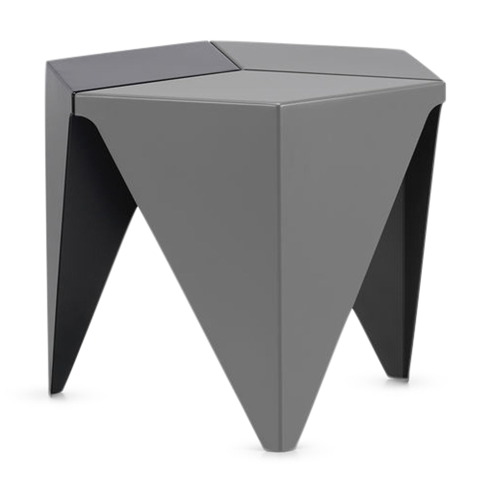 Isamu Noguchi Prismatic Side Table – Dark Gray