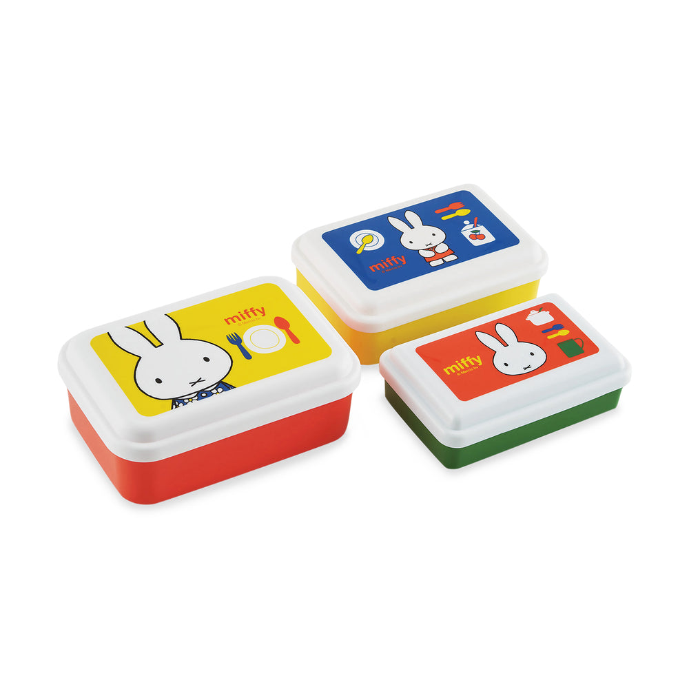 Miffy Lunch & Snack Containers – Set of 3