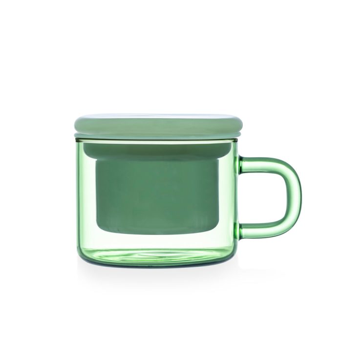 Chá for One Glass Brewer & Mug – Avocado