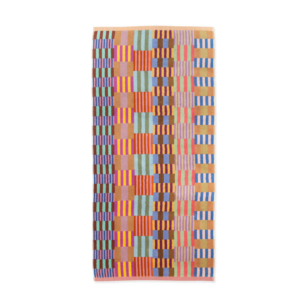 Odds & Ends Cotton Towels – Multi/ Brown