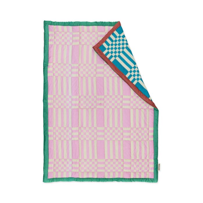 Reversible Cotton Quilt Throw – Domingo