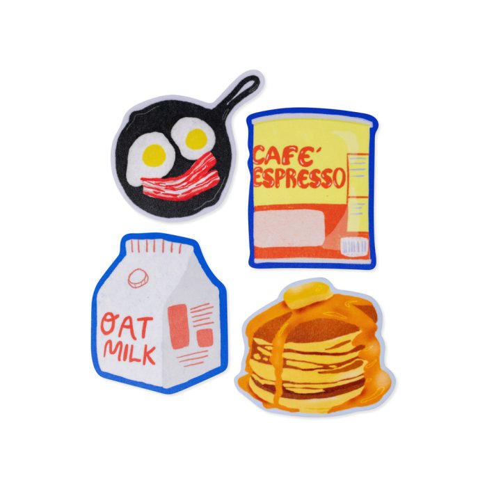 Food Sticker Pack – Set of 4 – Brunch