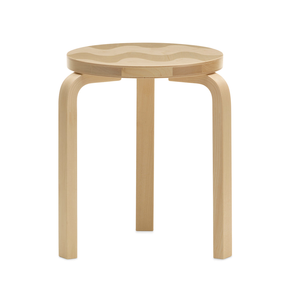 Artek Aalto Marimekko Stacking Stool 60 – Lokki