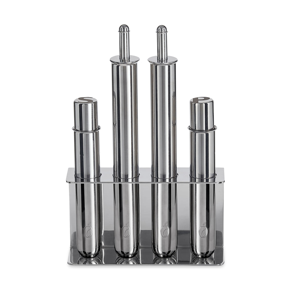 Stainless Steel Seasoning Set – Set of 4