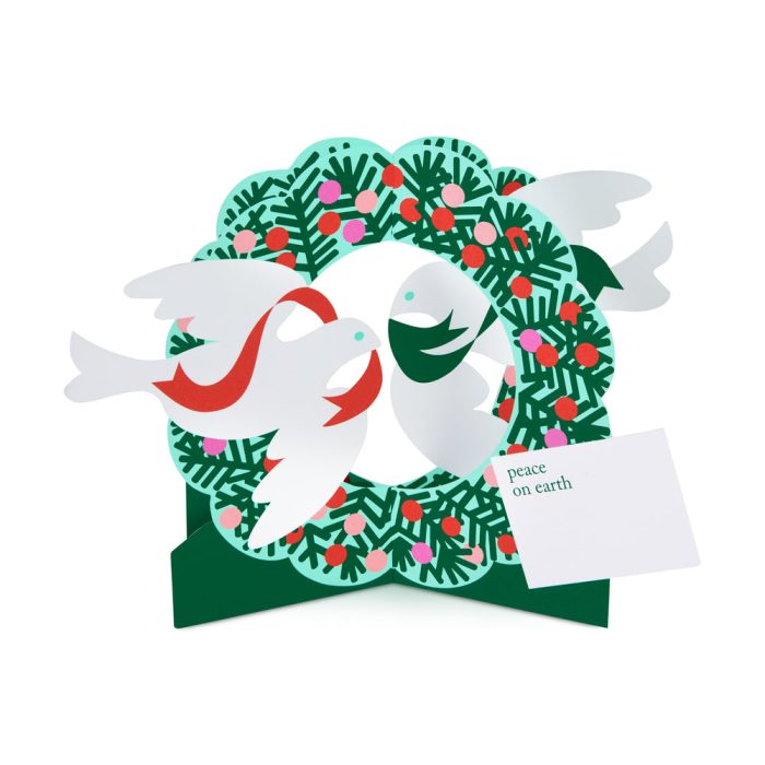 Celebrate Peace Holiday Pop-Up Cards – Set of 8