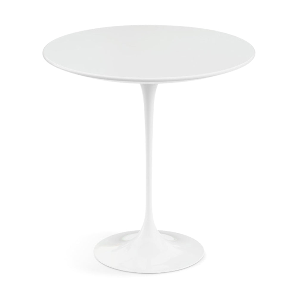 Knoll Side Table by Eero Saarinen – White