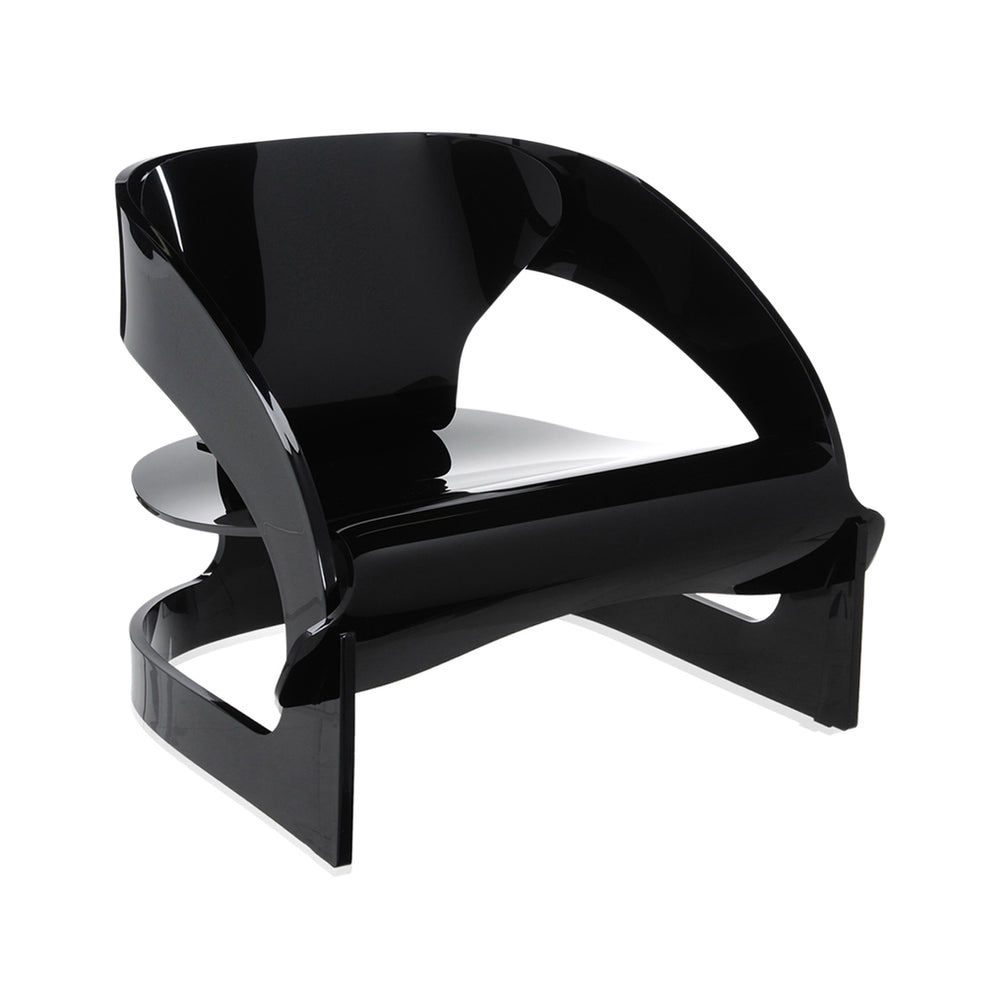 Joe Colombo 4801 Armchair by Kartell – Black