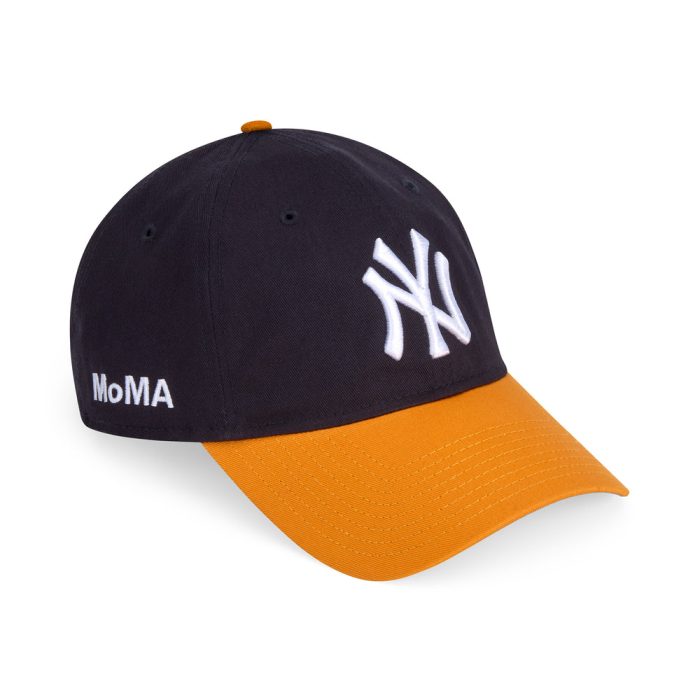 MoMA Yankees Two-Tone Adjustable Baseball Cap – Navy/ Yellow