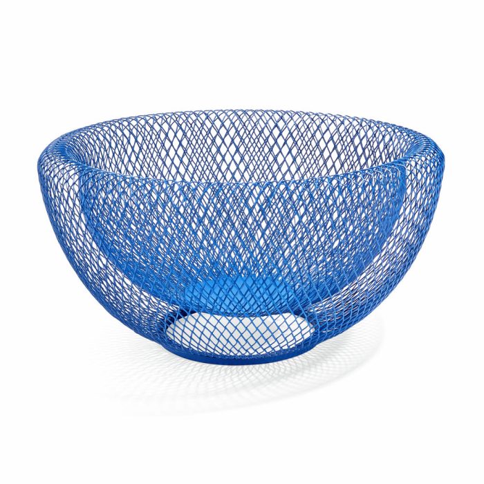 Wire Mesh Bowls – Blue