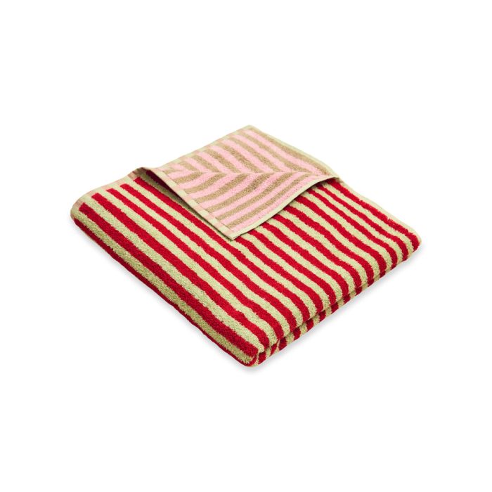 Dusen Dusen Insect Stripe Towel – Ladybug