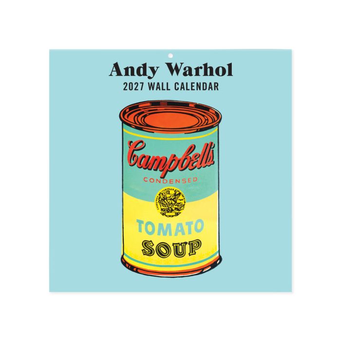 2027 Andy Warhol Wall Calendar