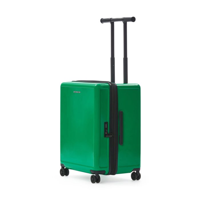 Square Expandable Suitcase with TT Handle – Checked