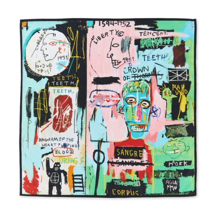 Jean-Michel Basquiat Cotton Bandana