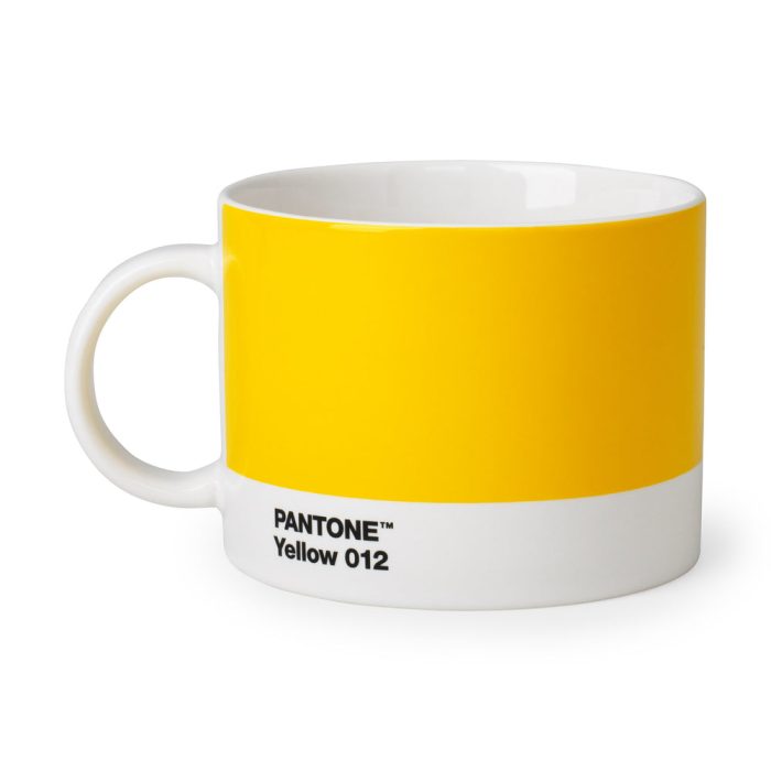 Pantone Wide Tea Cup – Yellow