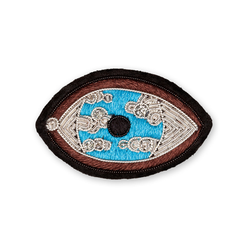 Magritte Embroidered Brooches – Eye